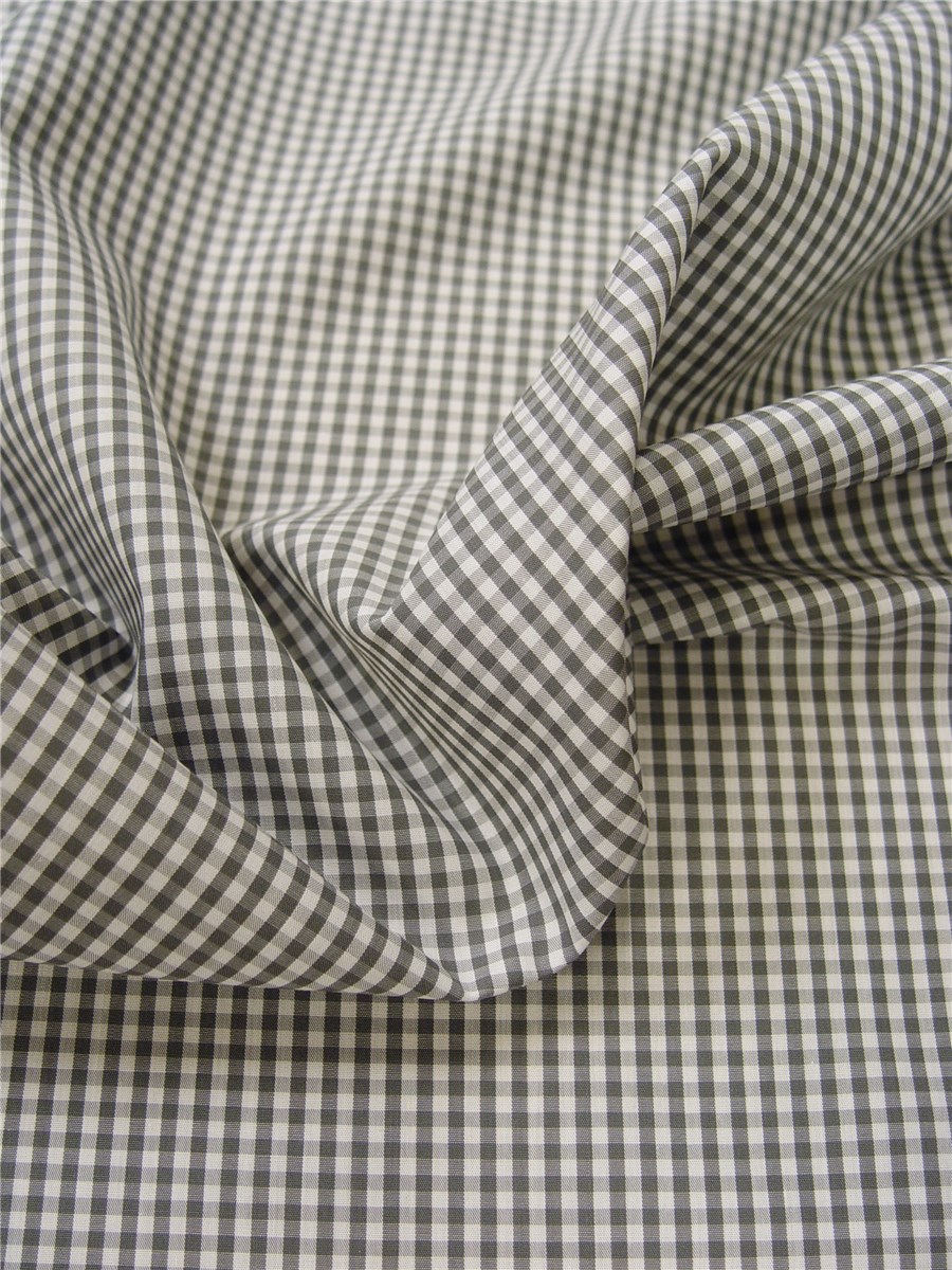 Poplin - Vichy 2,5 mm - Gris