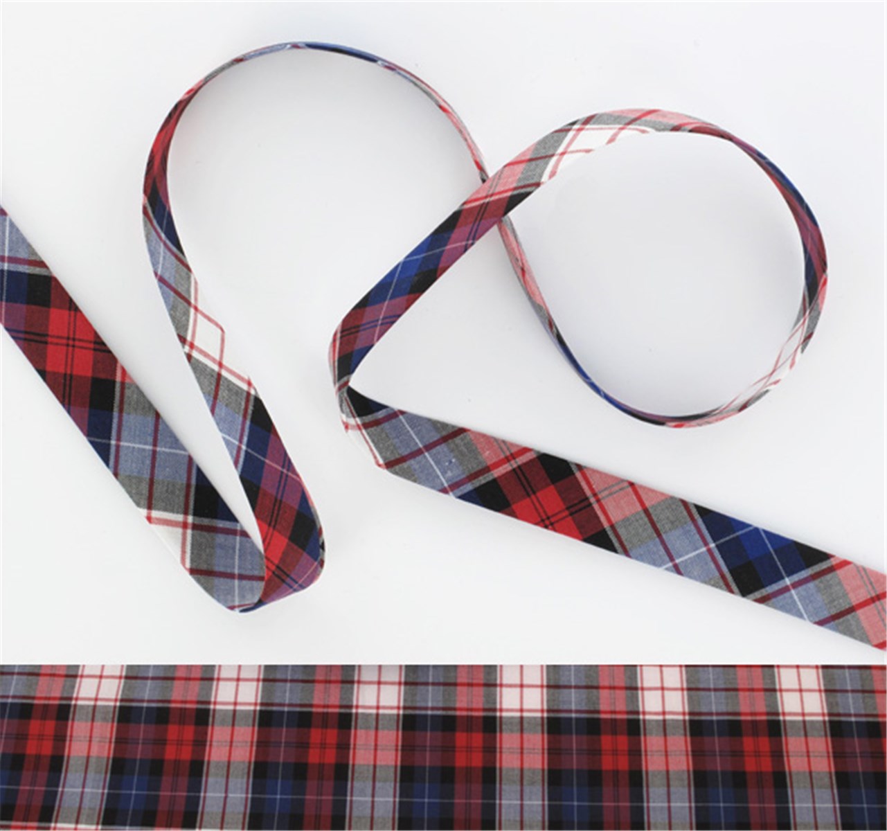 Biais - Carreaux - 004 - 10 mm