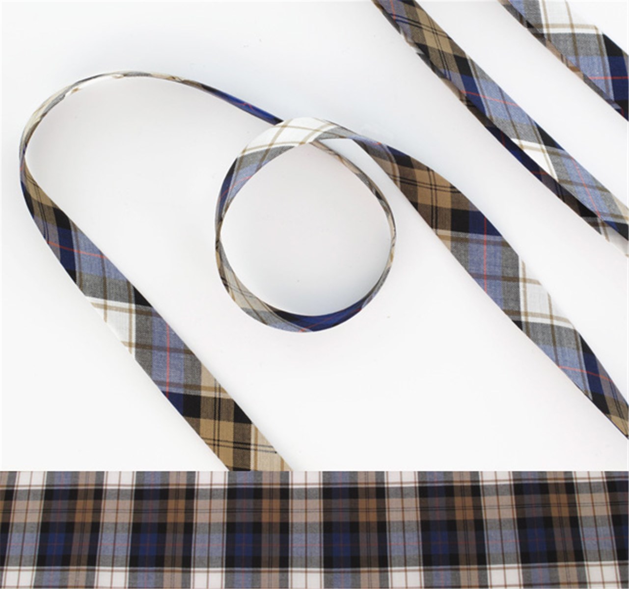 Biais - Carreaux - 003 - 10 mm