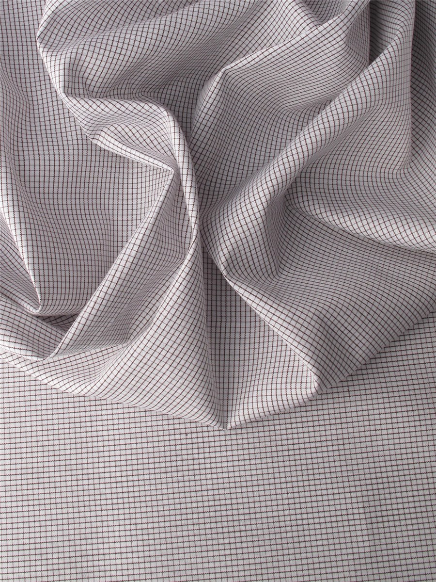 Poplin - Micro Carreaux - Chocolat