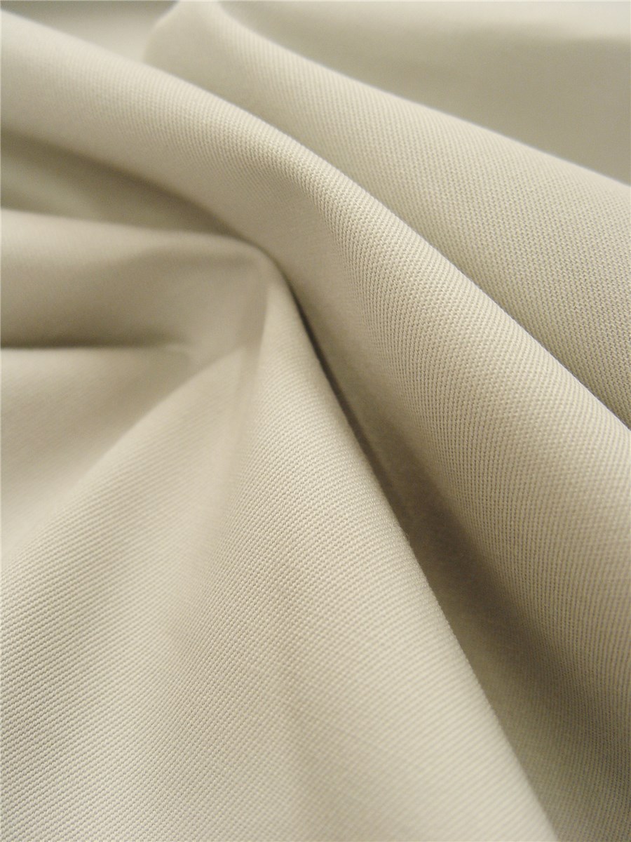 Coton sergé - Uni - Gris Perle 