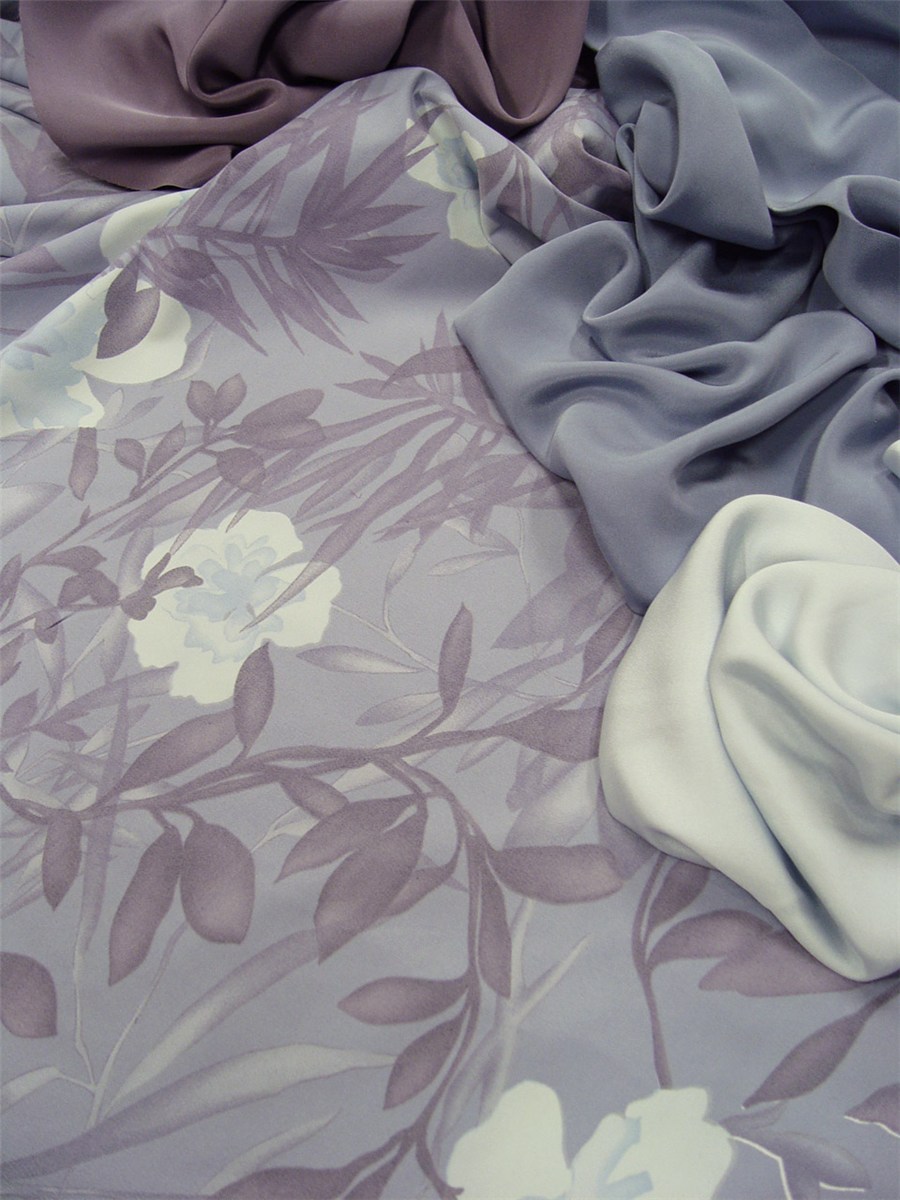 Satin de coton extensible - 010765 - Bleu givré 