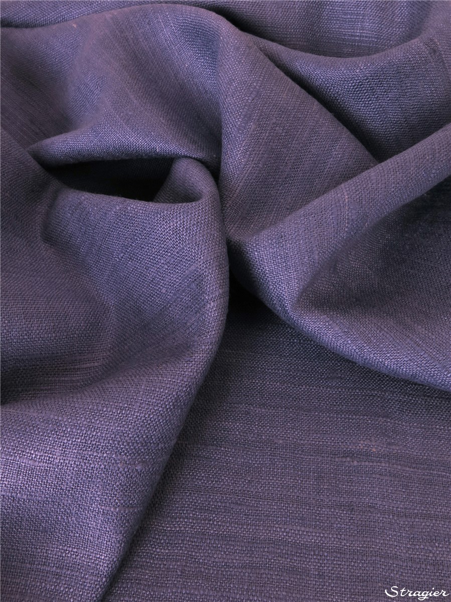 Toile de Soie - Uni - Indigo
