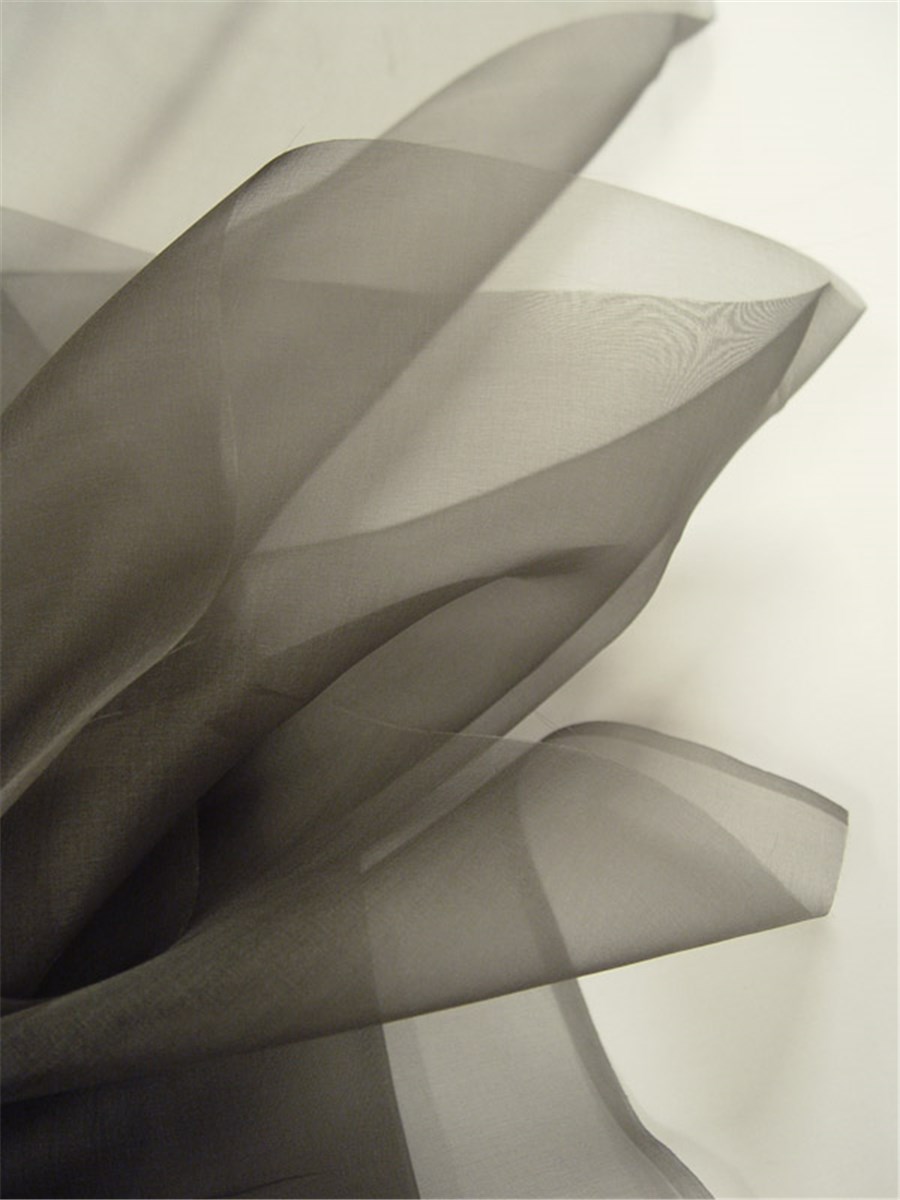 Silk Organza - Plain - Fir