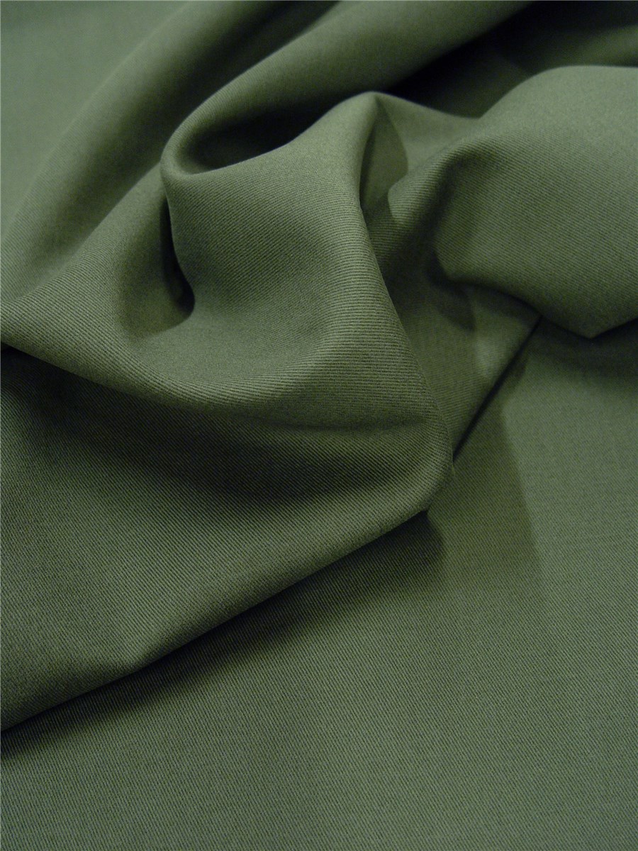 Sergé émerisé -  - Vert Peuplier 