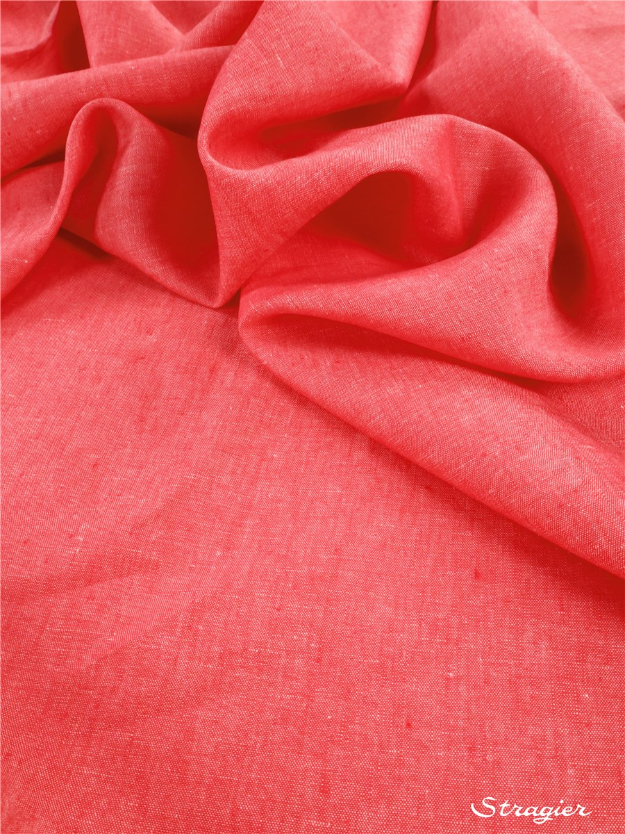 Pur Lin 180cm - uni - Goyave