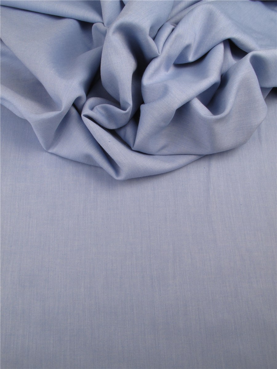Twill Coton léger - uni - Bleu Azur 