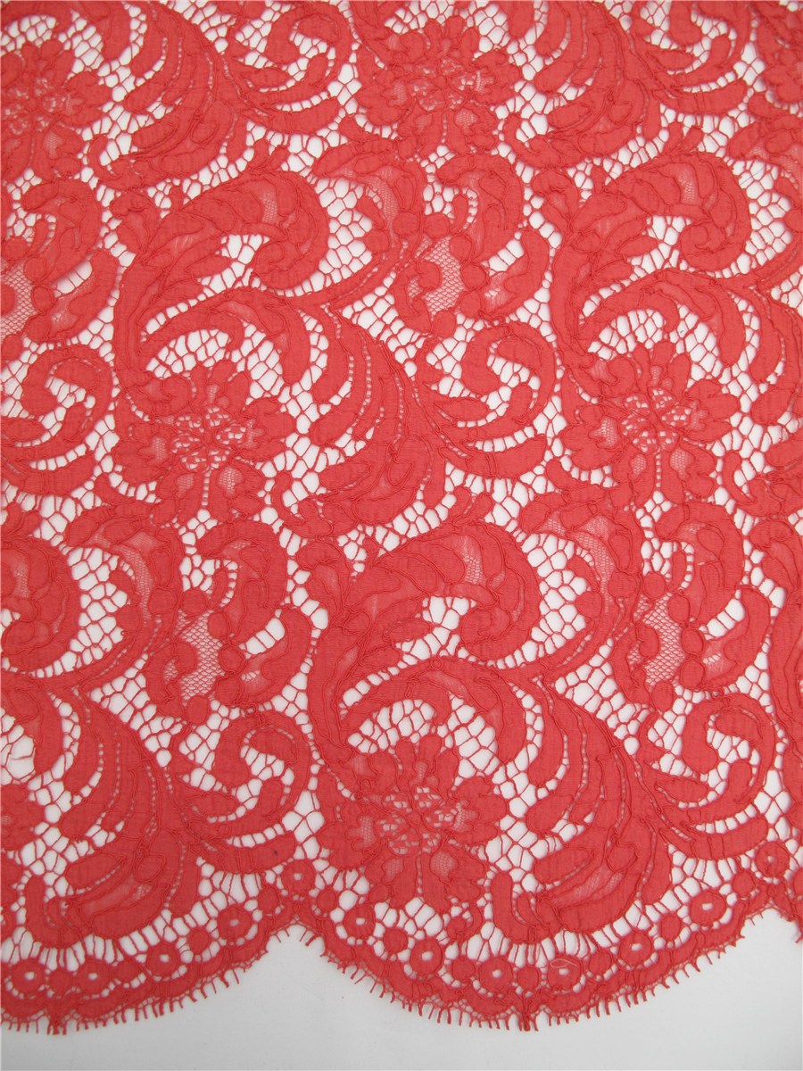 Calais Lace - Aldon - Corail - 85 cm