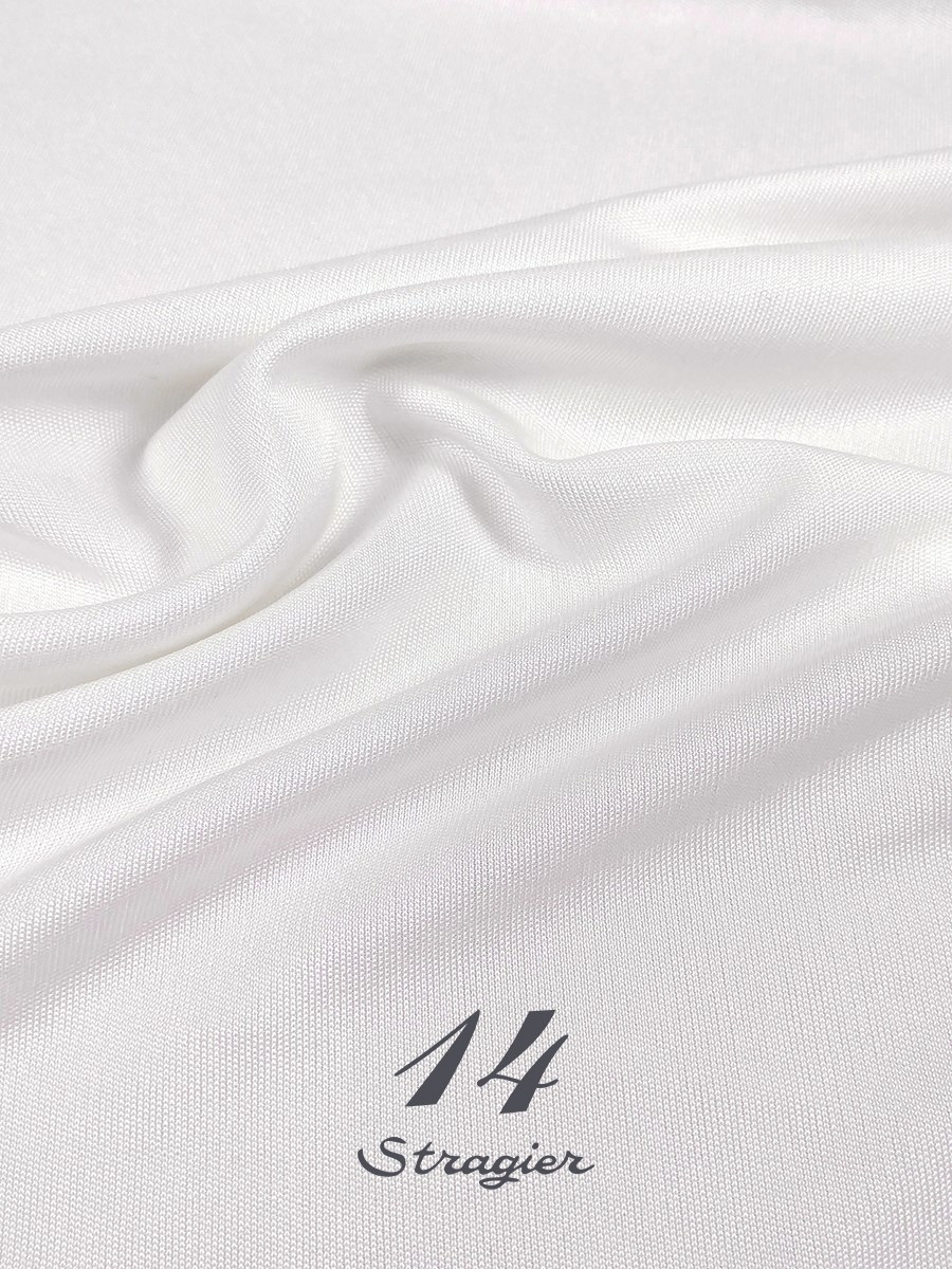 Silk Jersey -150gr/sqm - Plain - Stragier Soft White