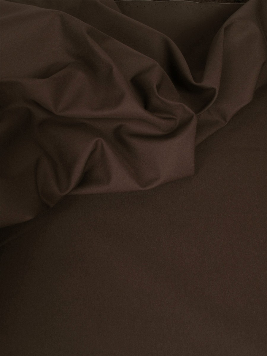 Coton "Rainproof" - uni - Dark Brown