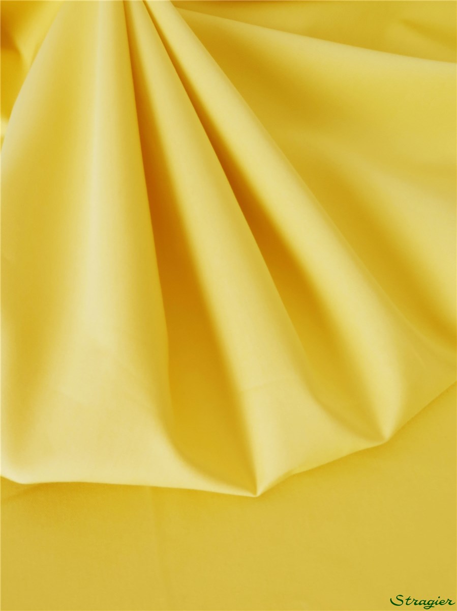 Coton sergé léger - uni - Citron