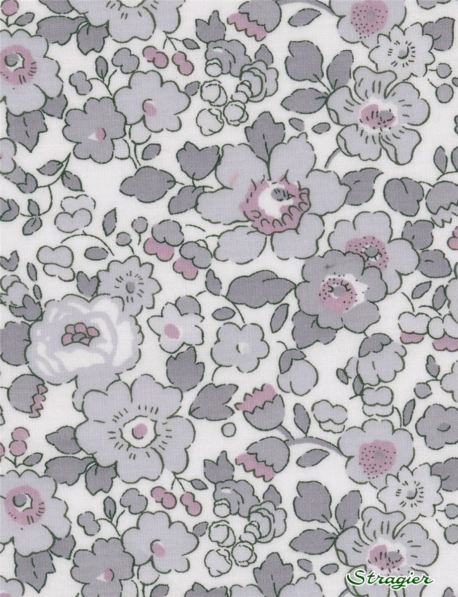 Liberty Tana Lawn - 2019 Betsy - Platine 