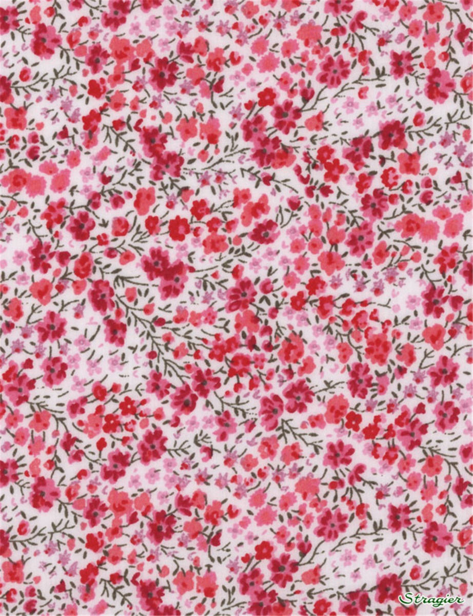 Liberty Tana Lawn - 2090 Phoebe - Fraise des bois