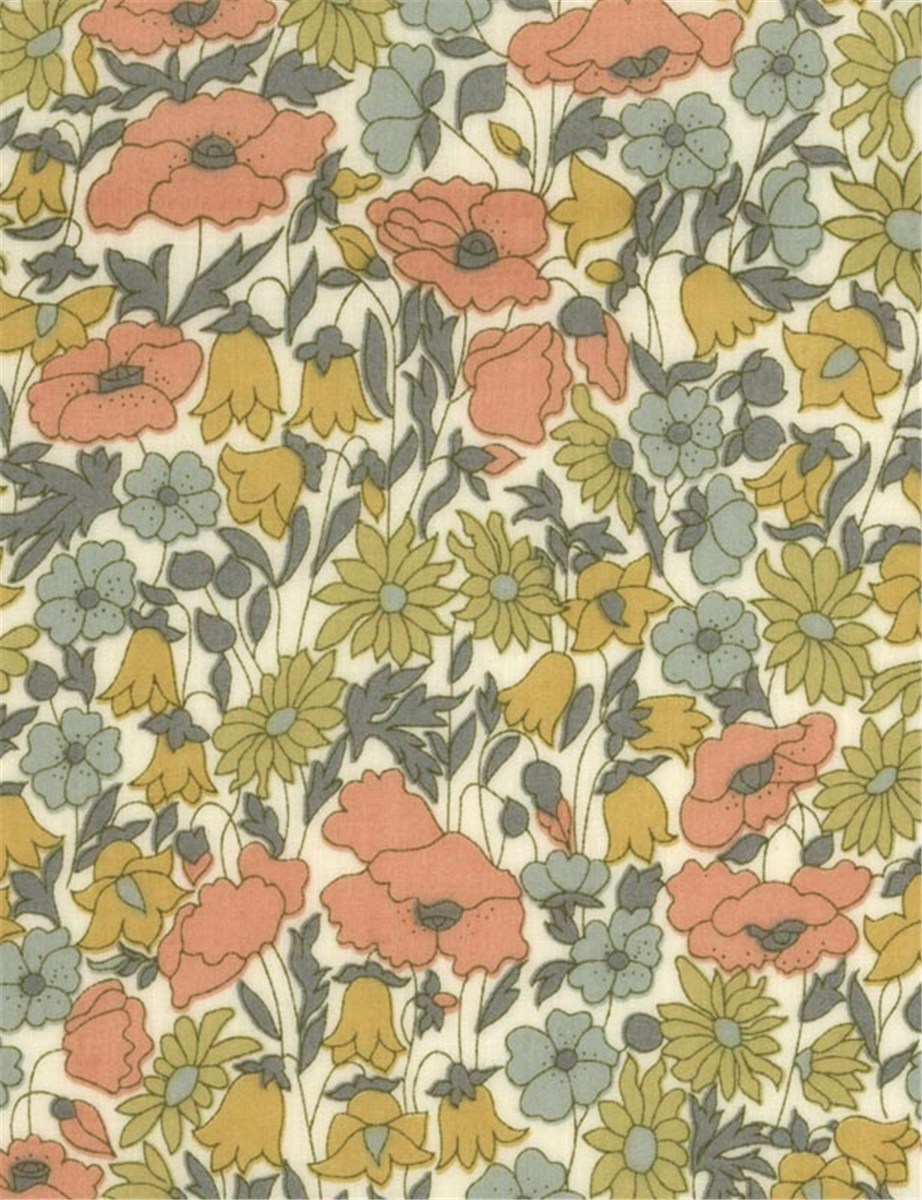 Liberty Tana Lawn - Poppy and Daisy - H 