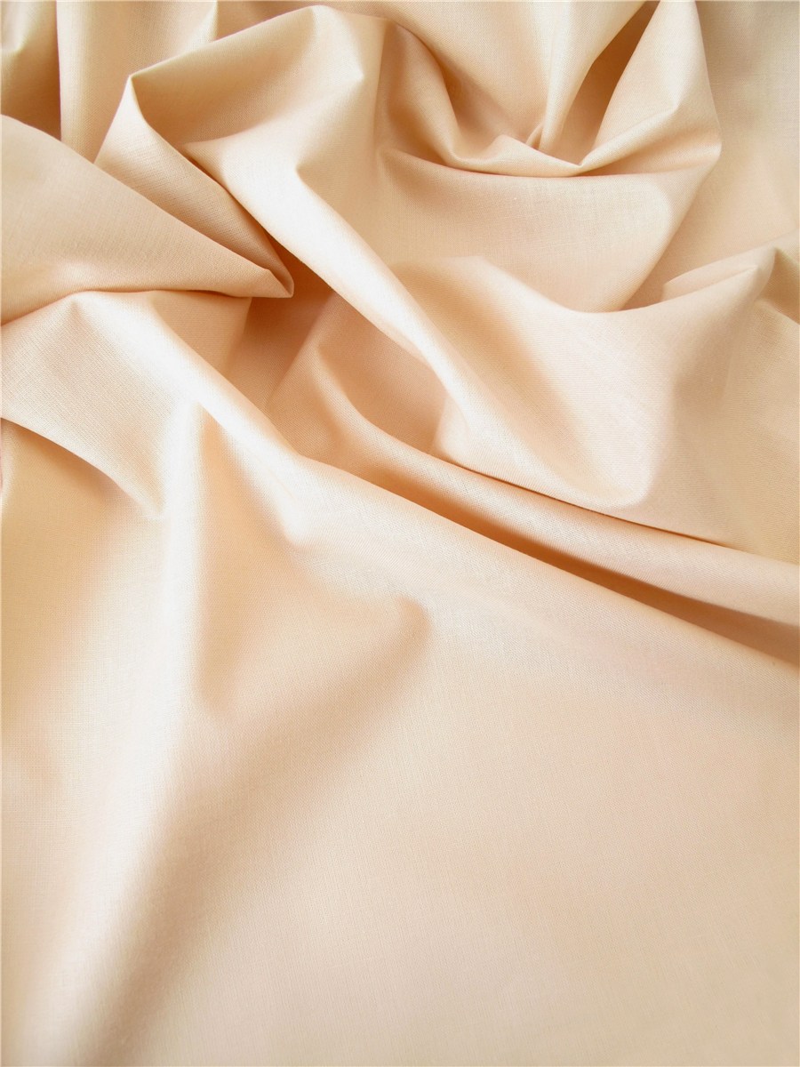Popeline 32 fils/cm - uni - Blush 
