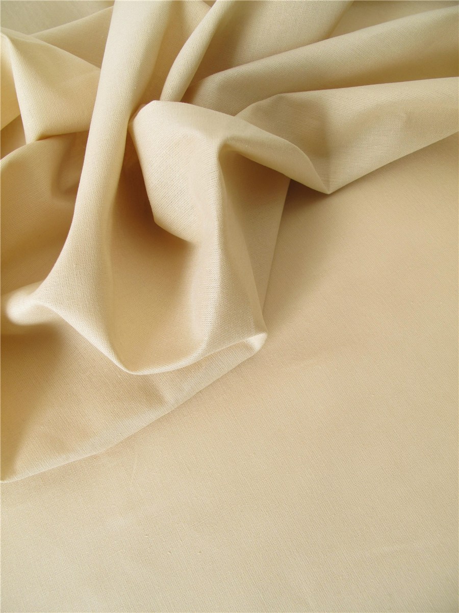 Poplin 32 threads/cm - Plain - Nougat