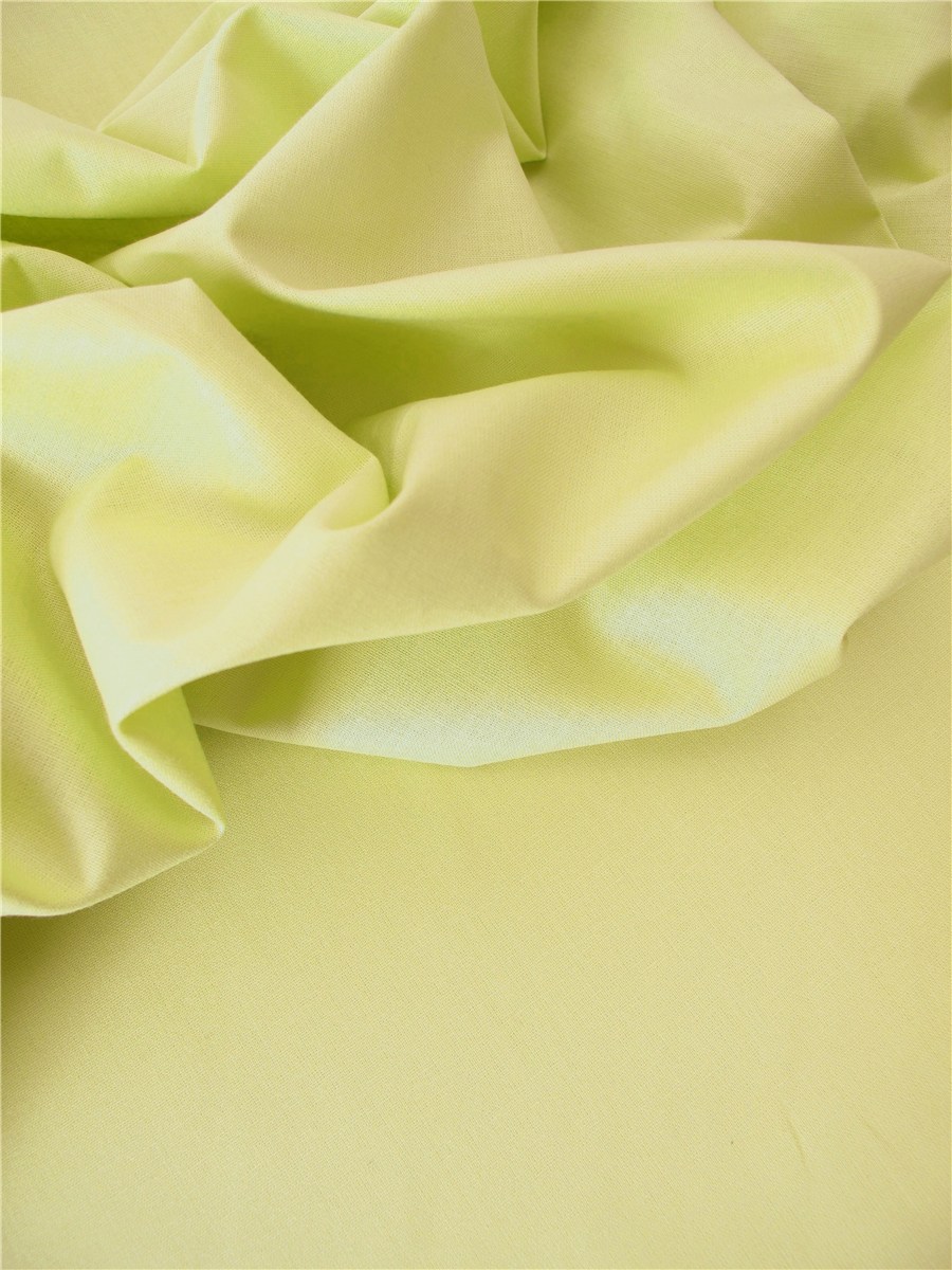 Poplin 32 threads/cm - Plain - Anis