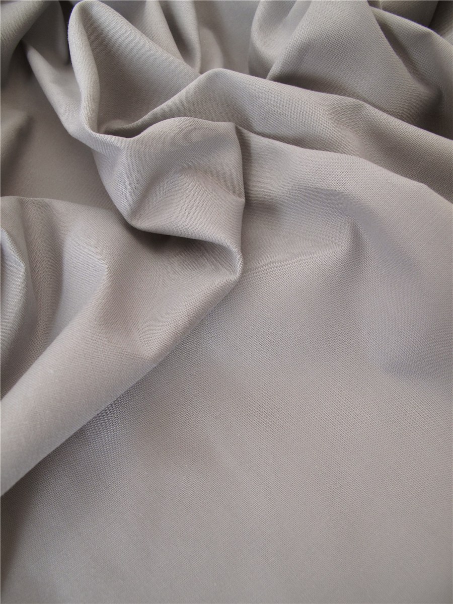 Popeline 32 fils/cm - uni - Argent 