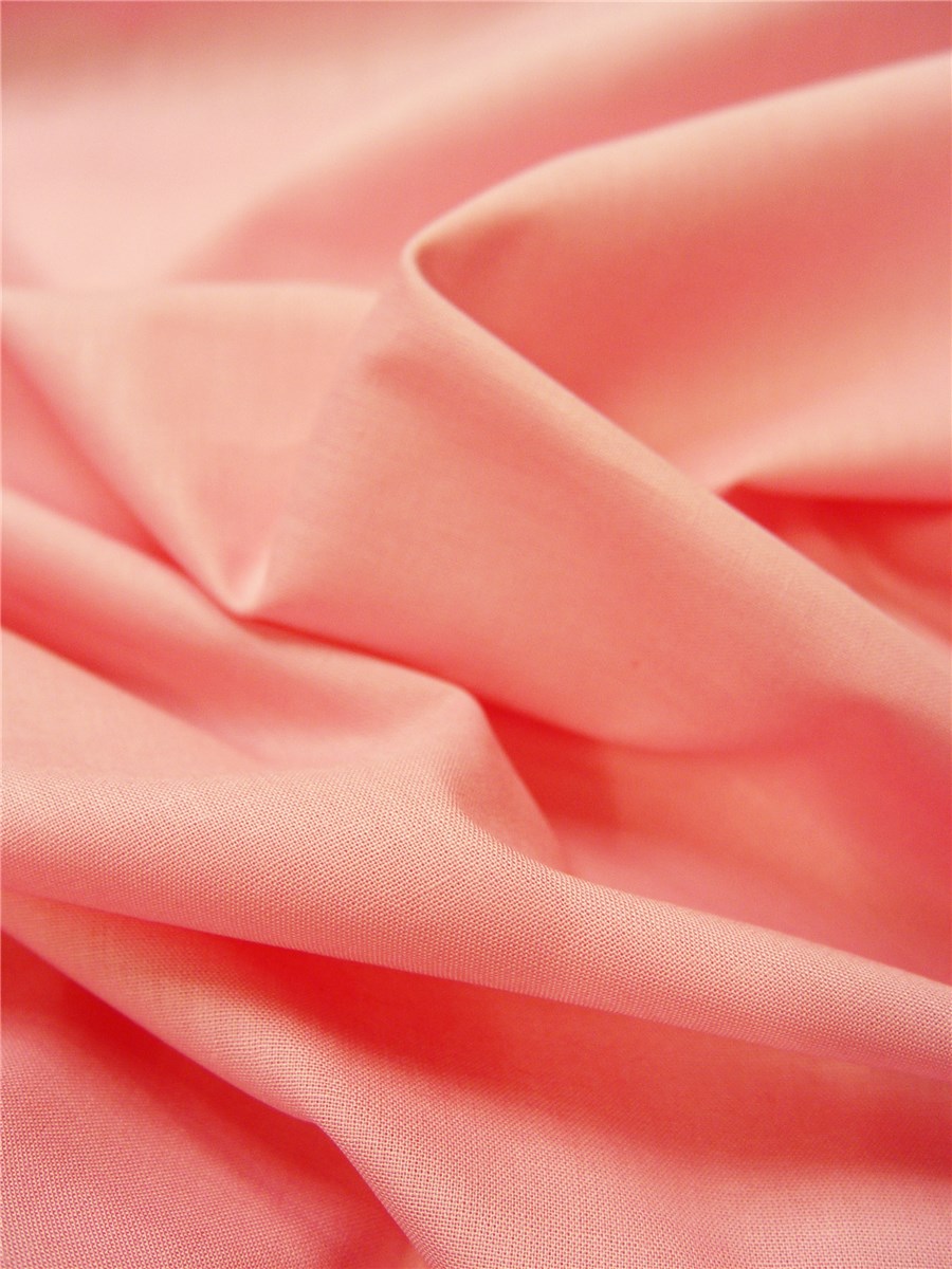Poplin 32 threads/cm - Plain - Rose