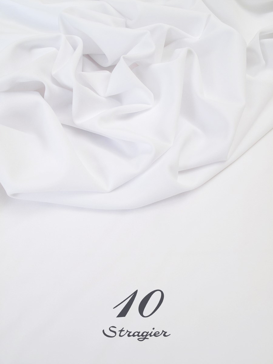 Ultra Stretch Matt - uni - Blanc Optique Stragier