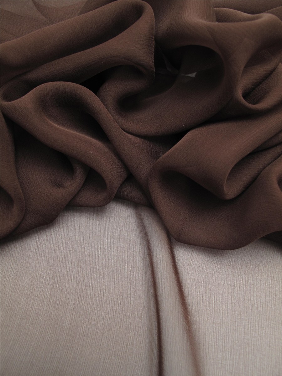 Mousseline de Soie - uni - 44 - 150 cm