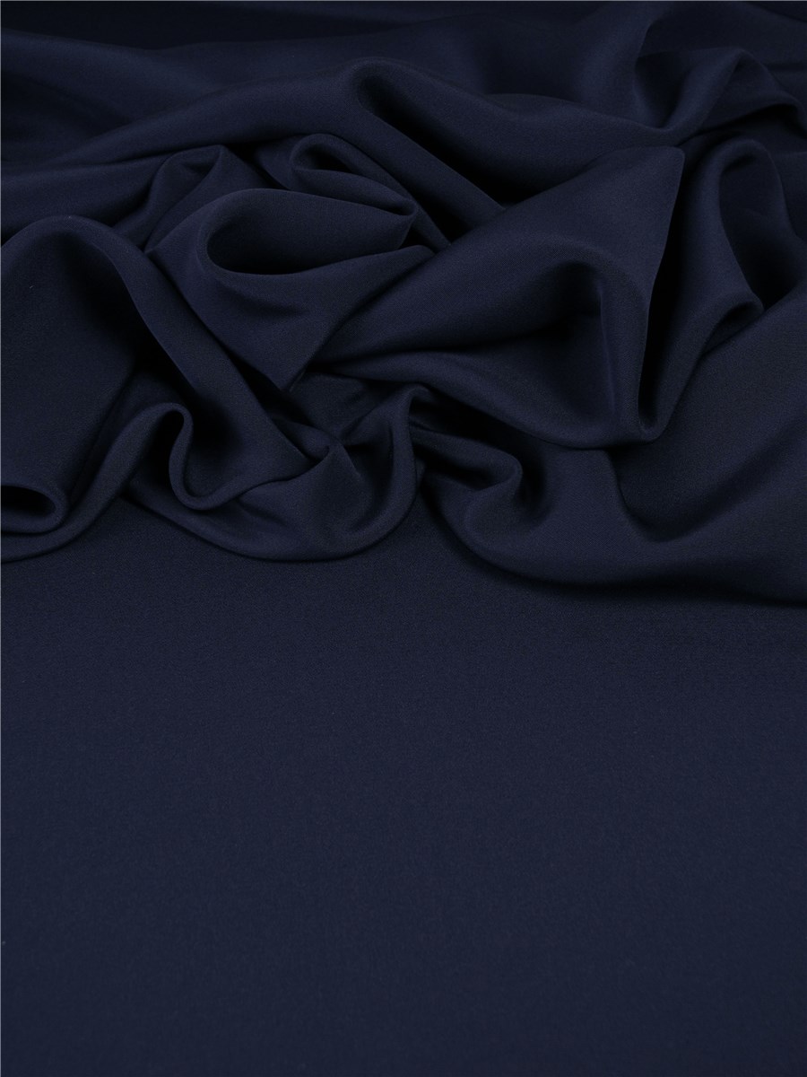 Silk Cloth - Heavy - Plain - Marine