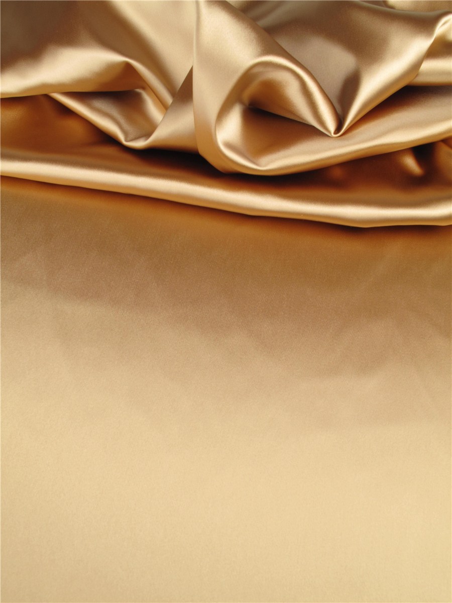 Satin Duchesse Stretch - uni - Or