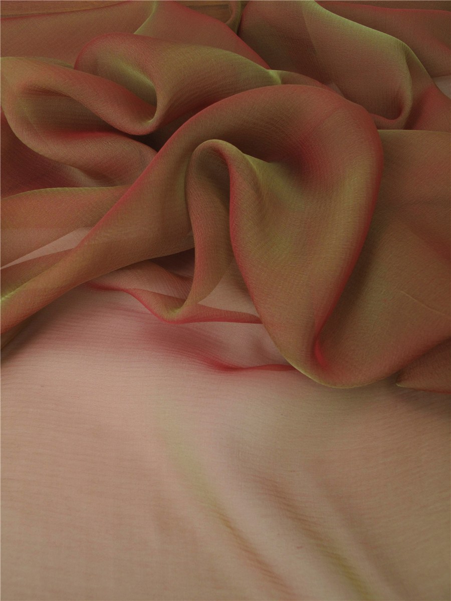 Silk Chiffon - changeant - Plain - A10 - 140 cm