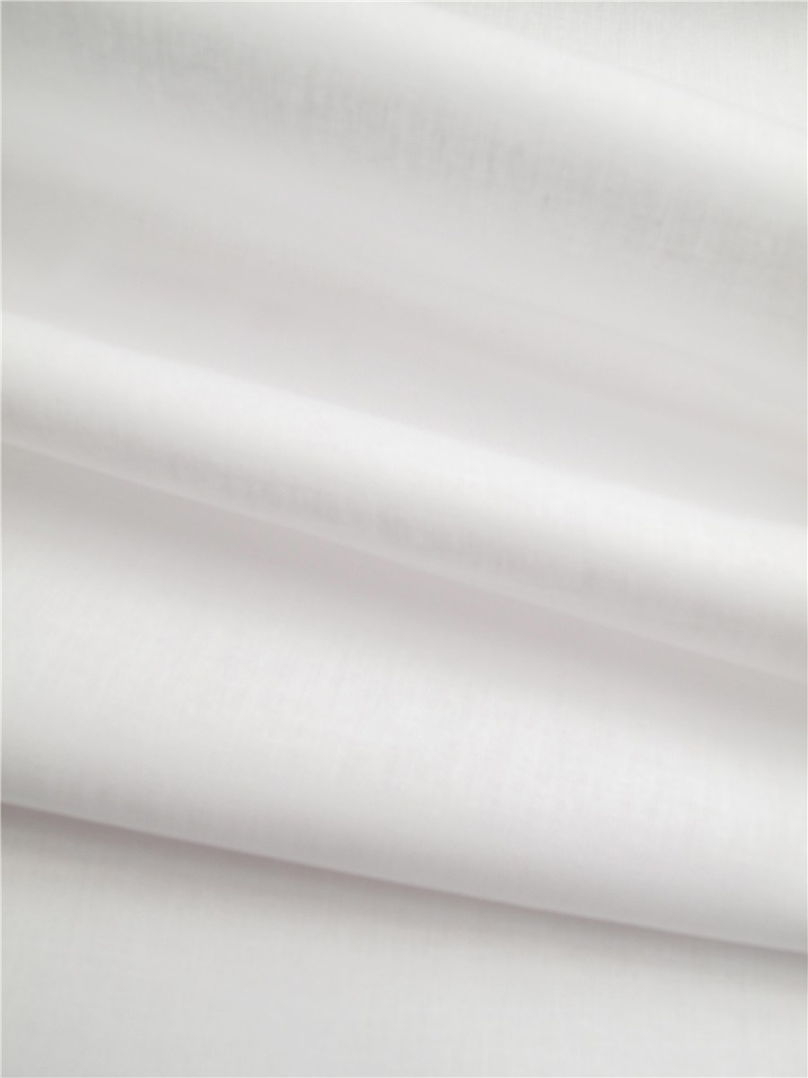 Draping Cotton - Calico - smooth - Plain - Blanc