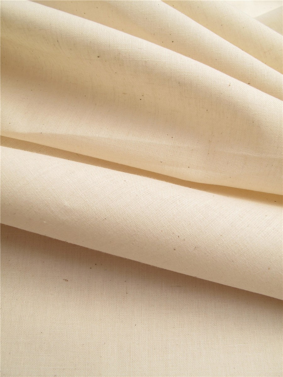 Calicot Coton Souple - Uni - Ecru