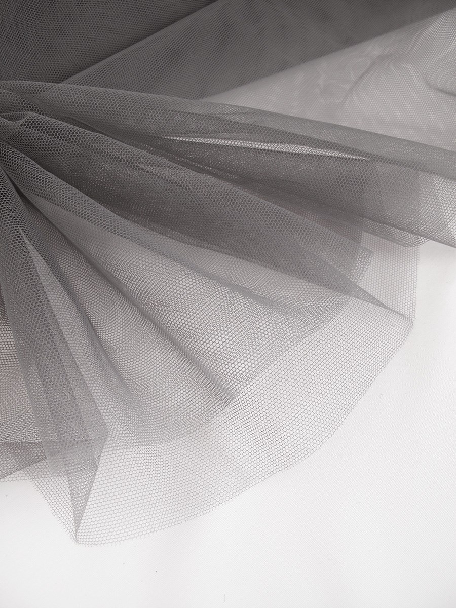 Tulle - Extra Soft - Uni - Plomb