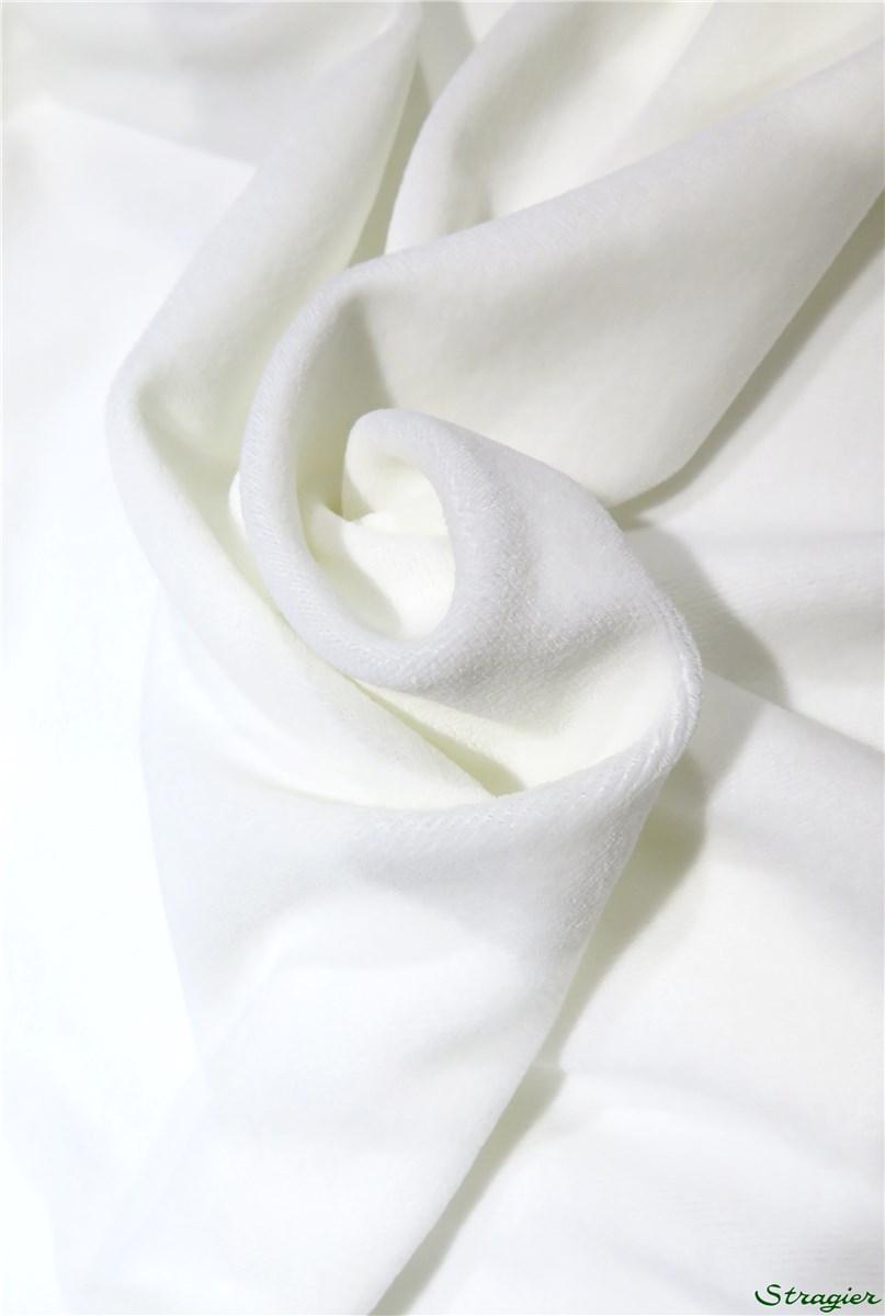 Nicki Fabric - Plain - Blanc