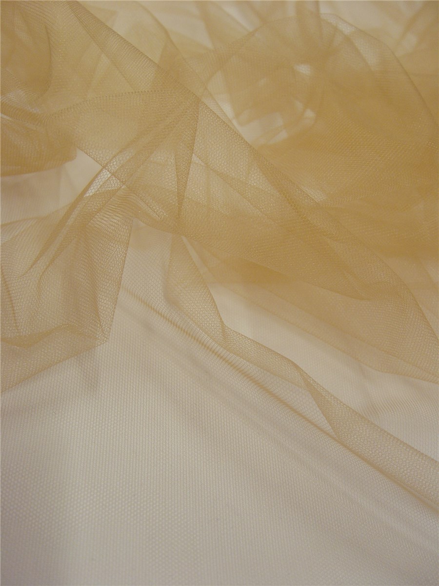 Tulle Sheer - Plain - Peau