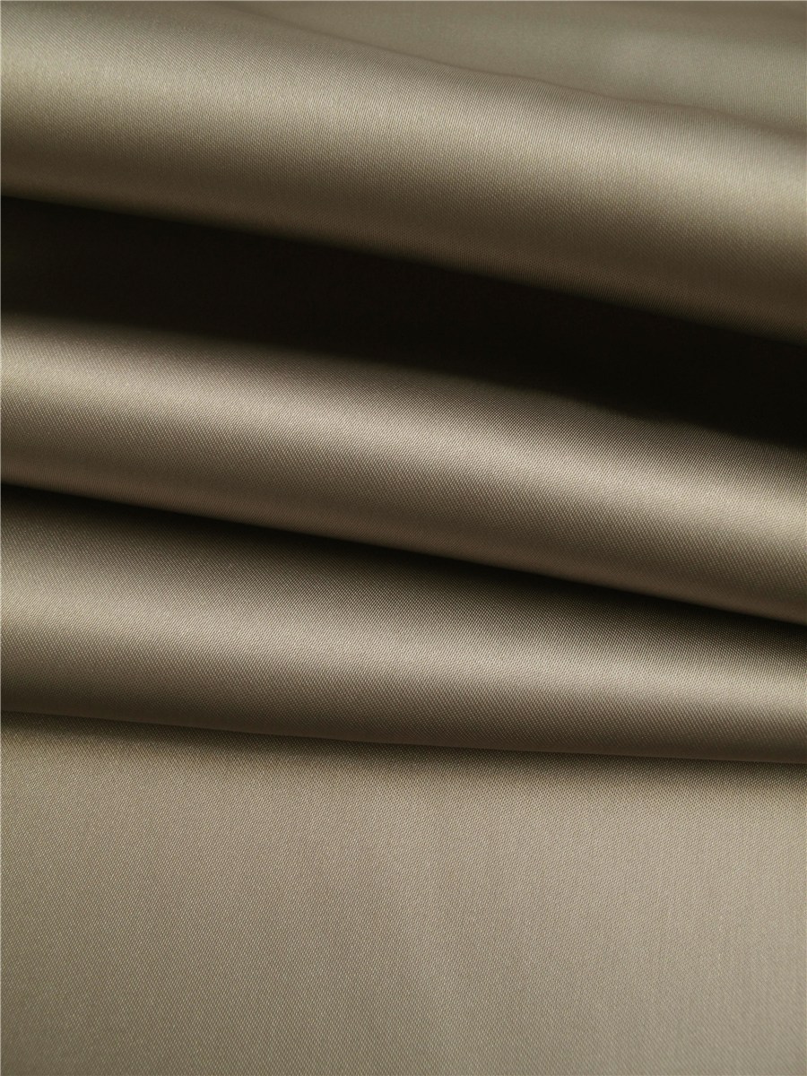 Doublure Satin - uni - Gris Souris