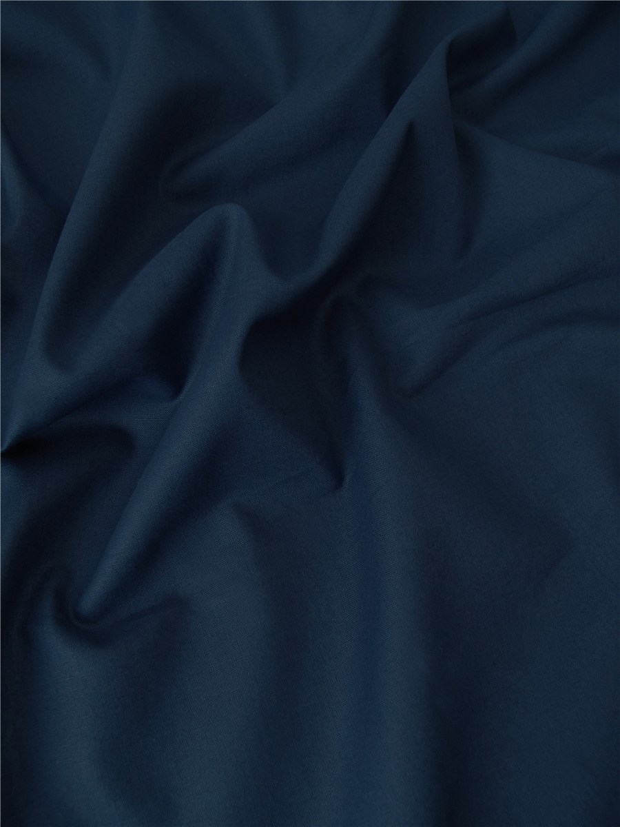 Poplin 32 threads/cm - Plain - Bleu Océan