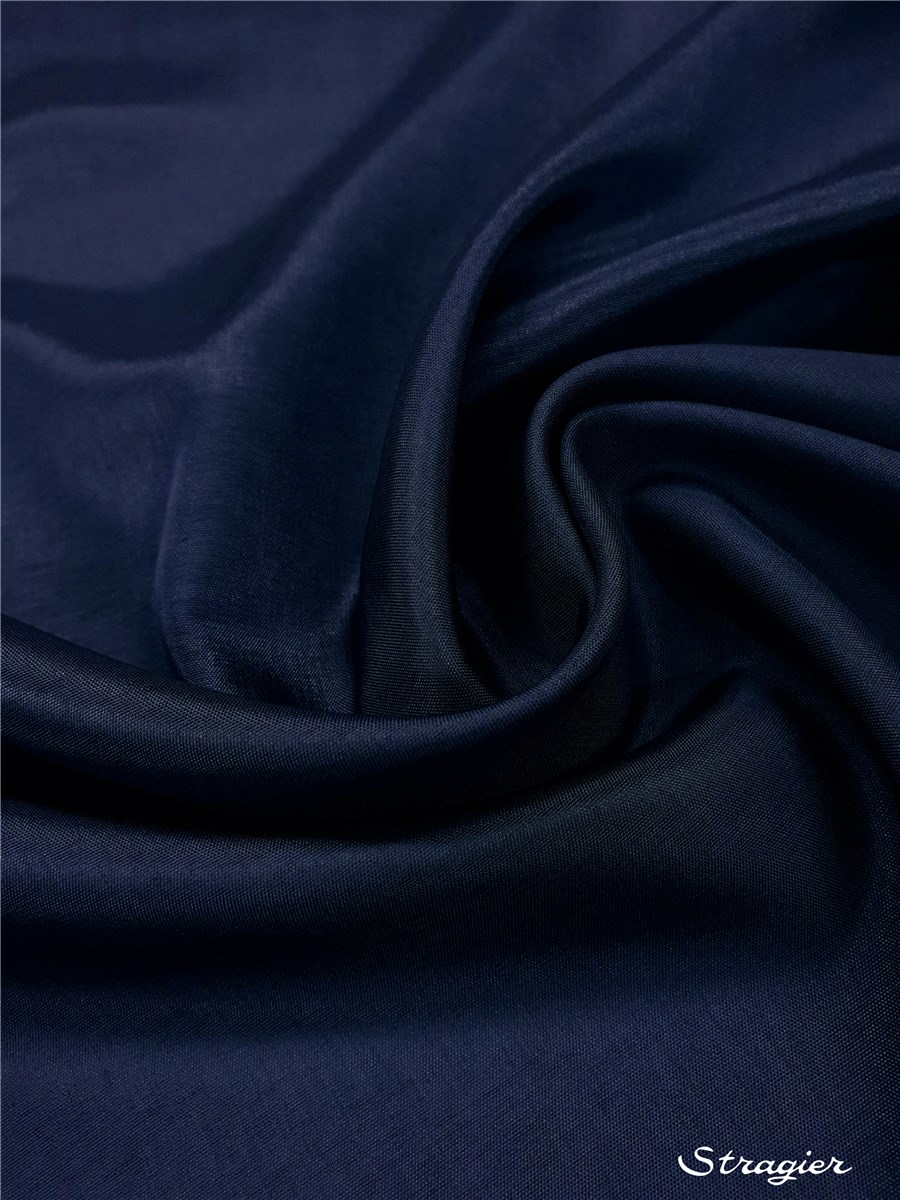 Doublure Venezia - Uni - 585 - Bleu nuit