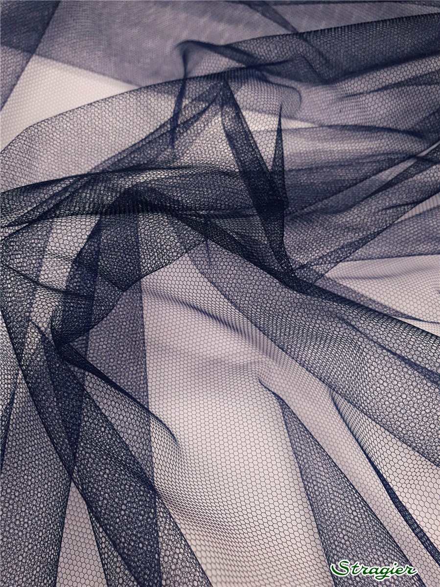 Tulle Invisible - Uni - Marine