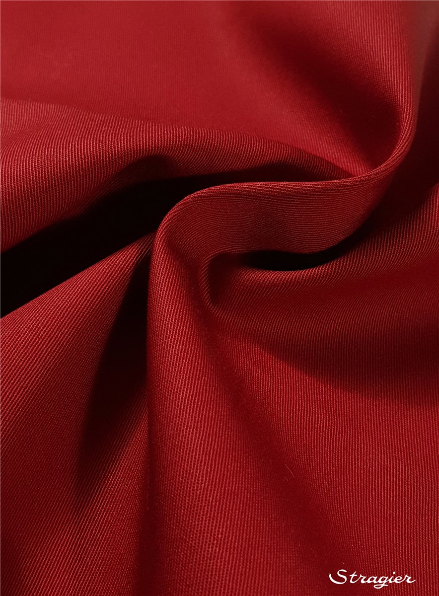 Cotton Twill - light - Plain - Rouge Rubis