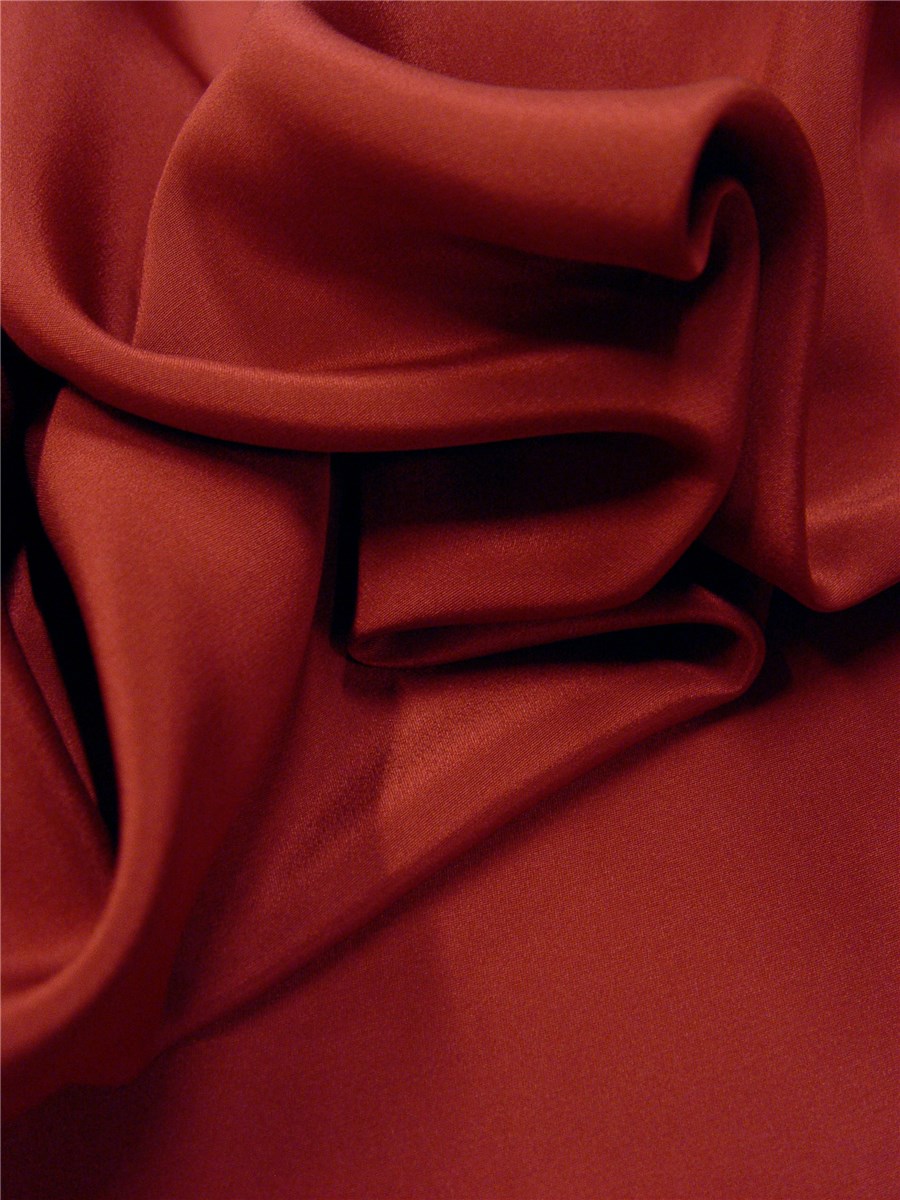 Crêpe Marocain - Uni - Garnet
