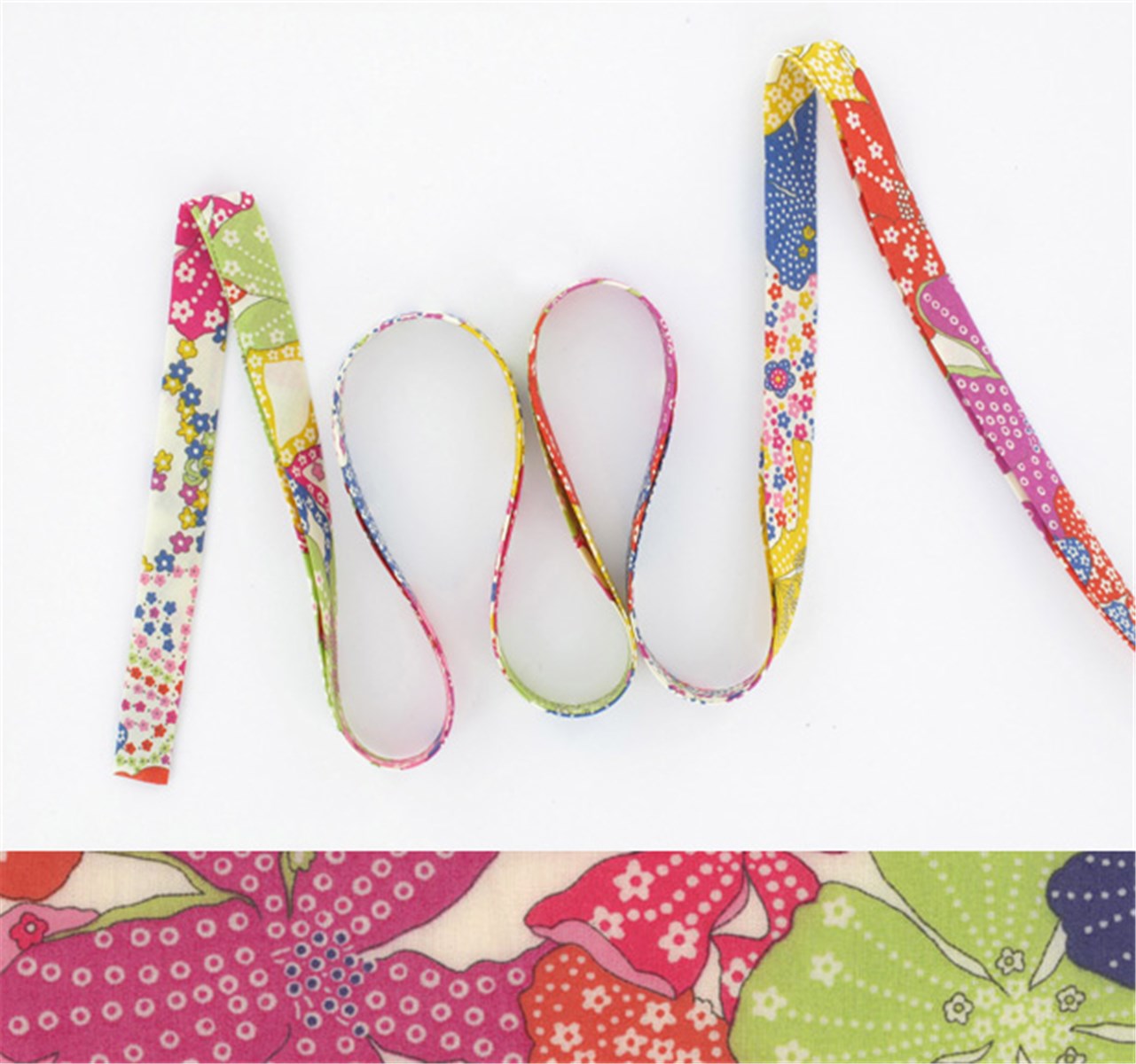 Liberty Bias Binding - Flora - F - 10 mm