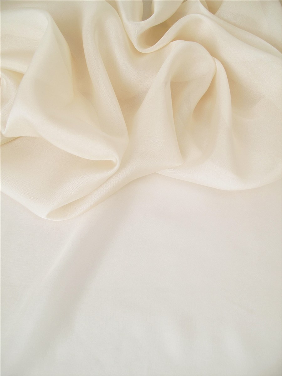 Mousseline de Soie - Uni - Bloom