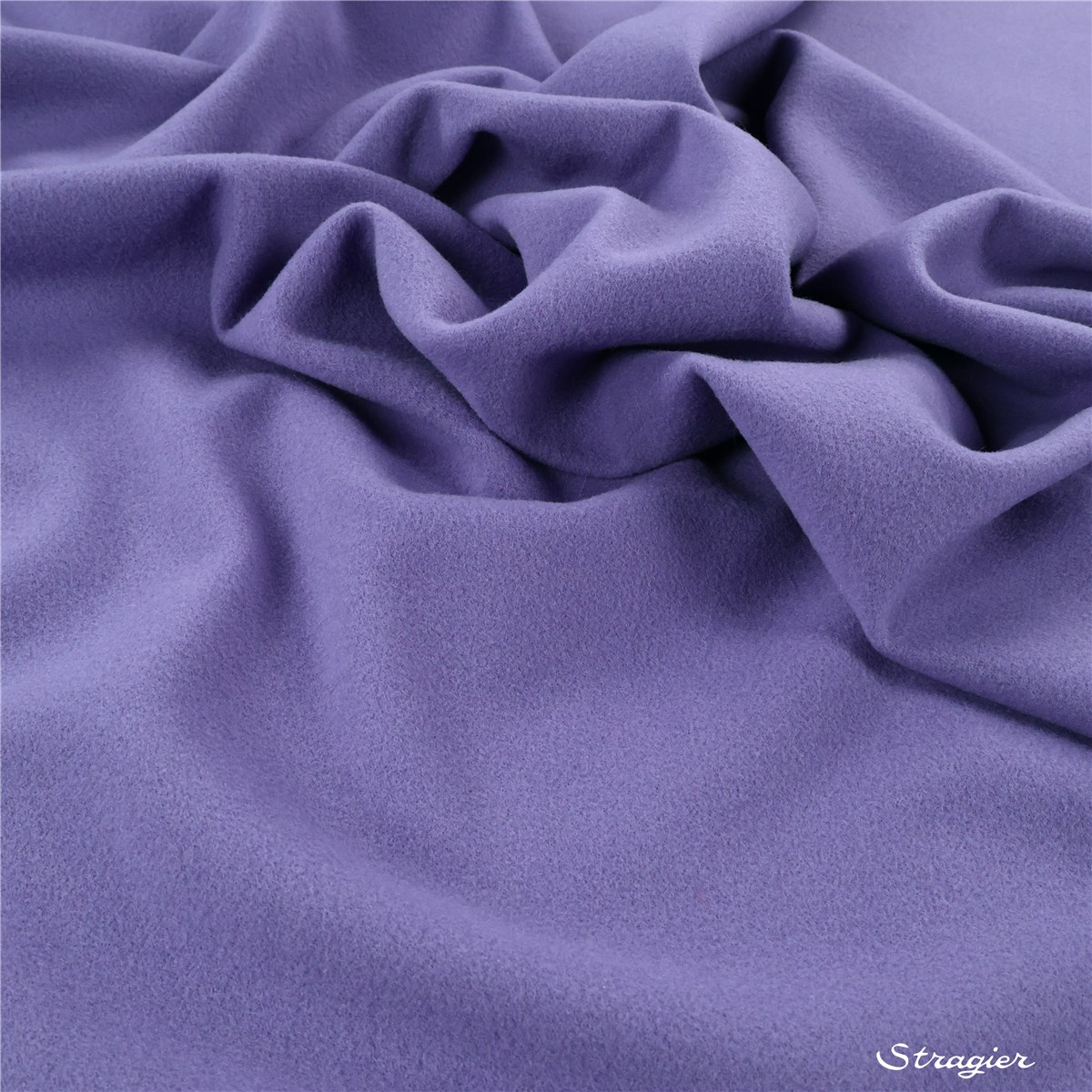 Velours de laine léger - Uni - Lavande