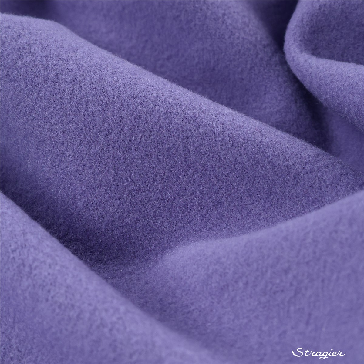 Velours de laine léger - Uni - Lavande