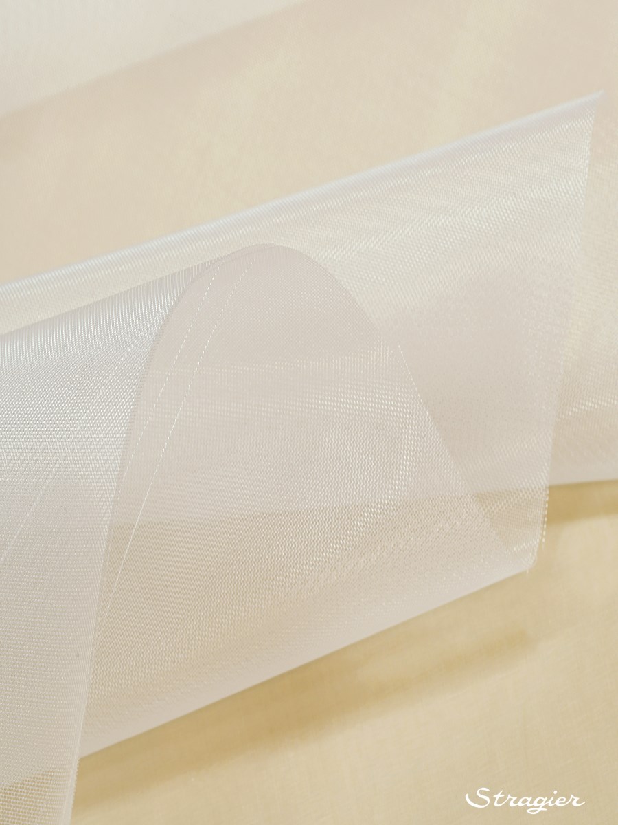 Horsehair fabric medium - Plain - Blanc