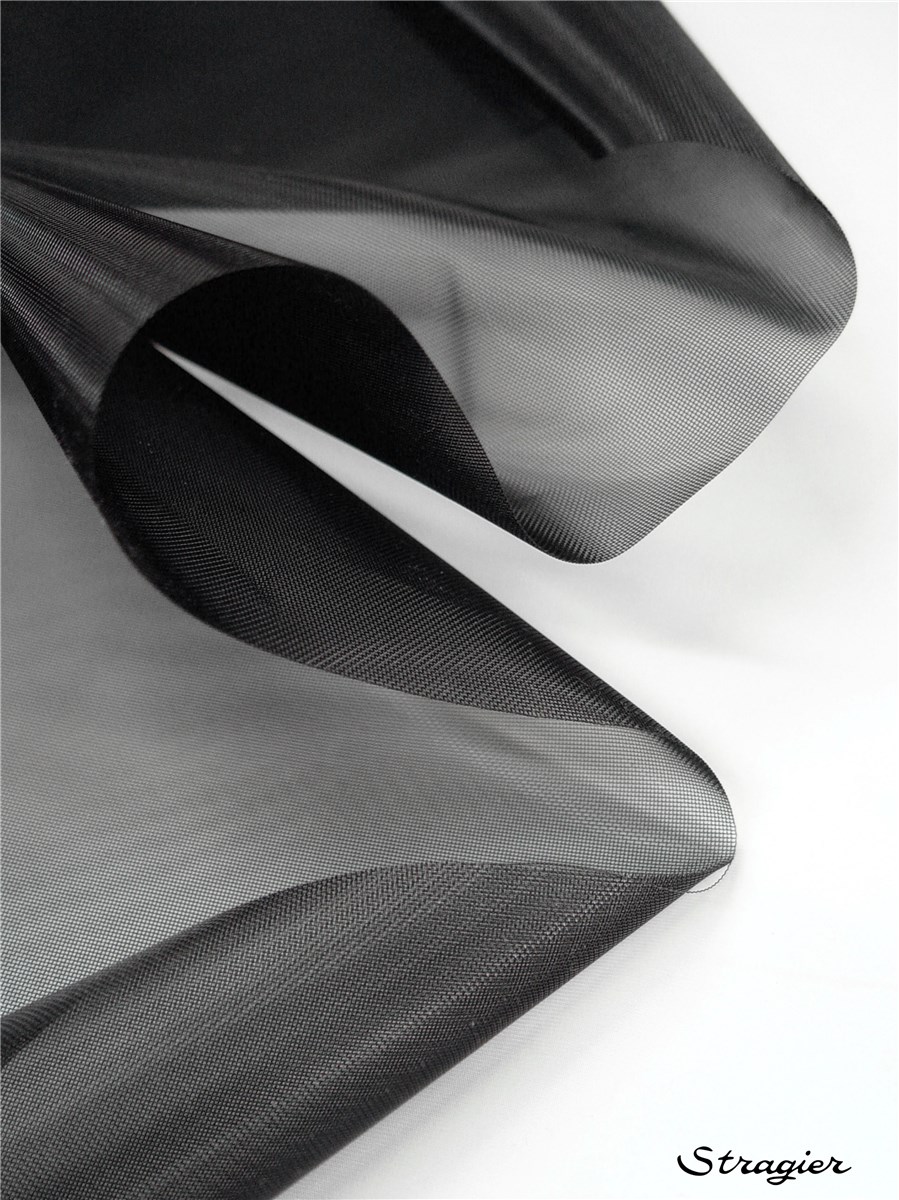 Horsehair fabric - coarse - Plain - Noir