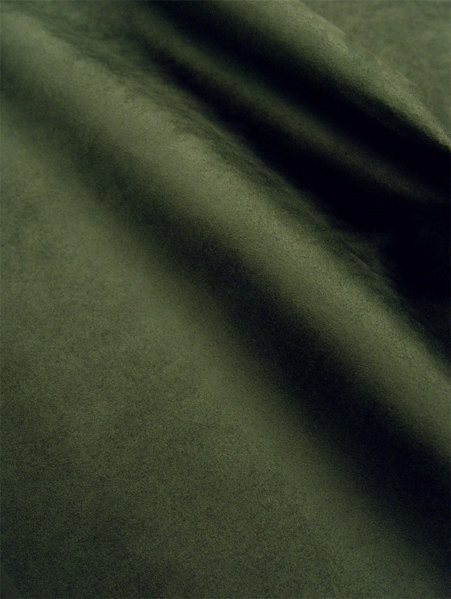Alcantara ameublement - uni - Vert foncé