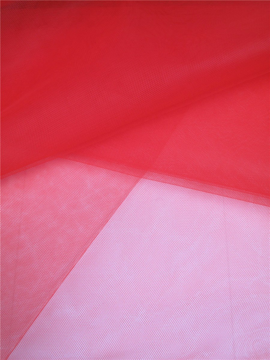 Tulle 20D - medium Shape - Plain - Rouge