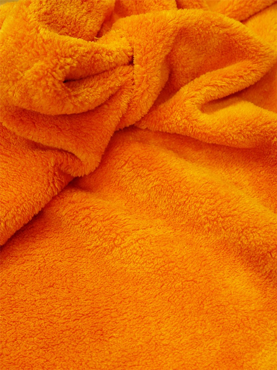 Teddydoo Fabric - Plain - Orange