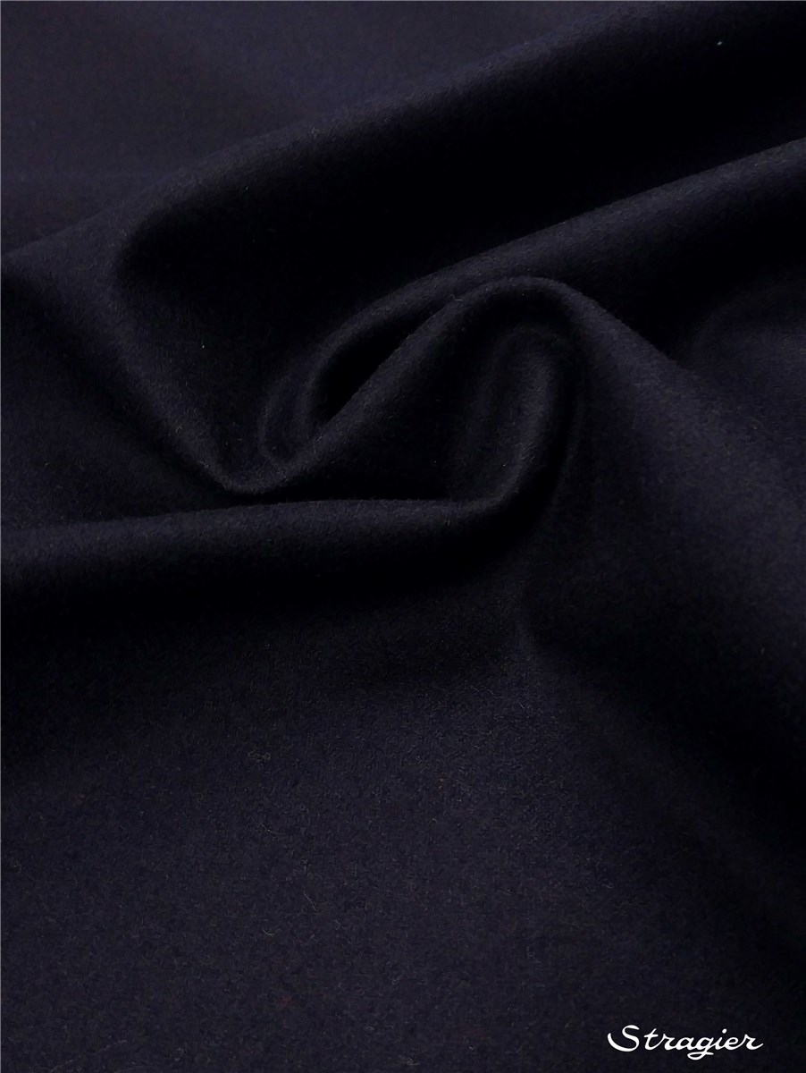 Laine Foulée Merinos - uni - Marine Classique 