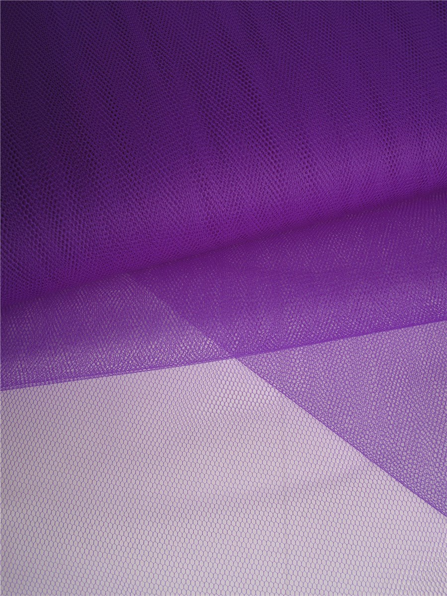 Honeycomb Tulle - Plain - Violet